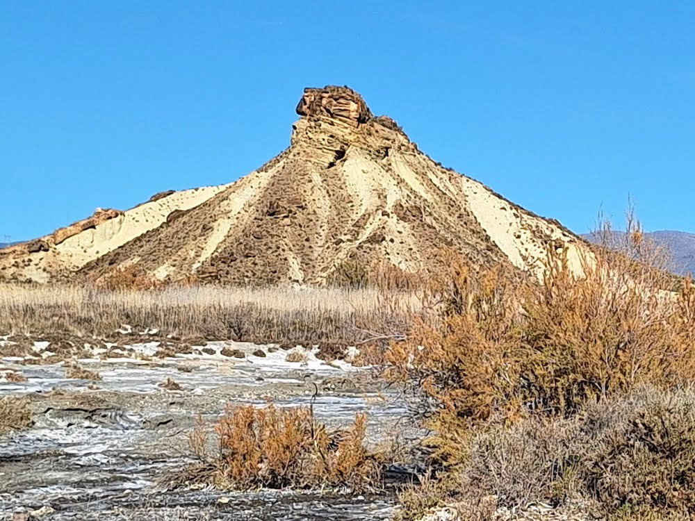 Berg in de Tabernaswoestijn