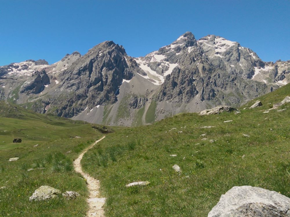 Wandelpad Franse Alpen