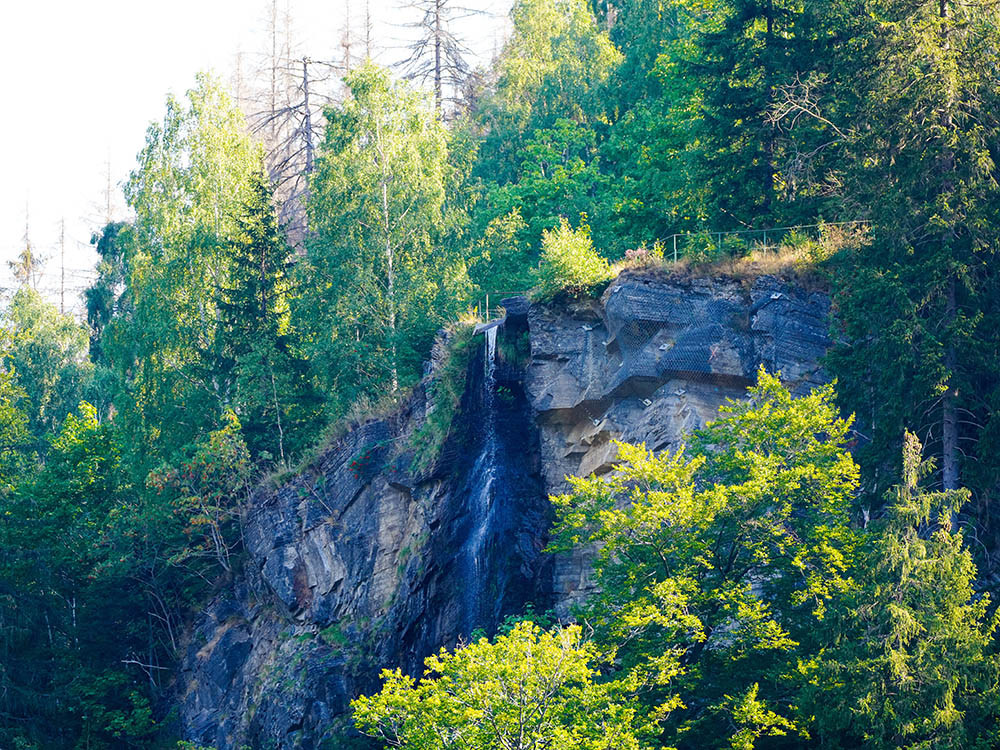 Romkerhaller Wasserfall in de Harz