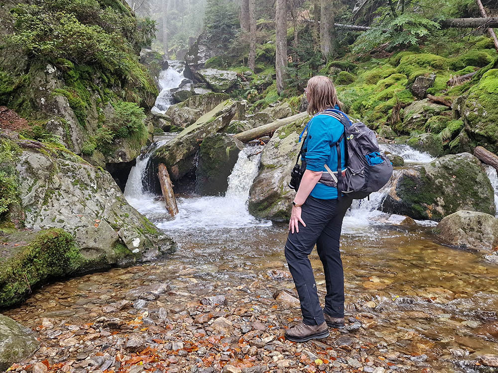 Hiken naar de Rieslochfälle