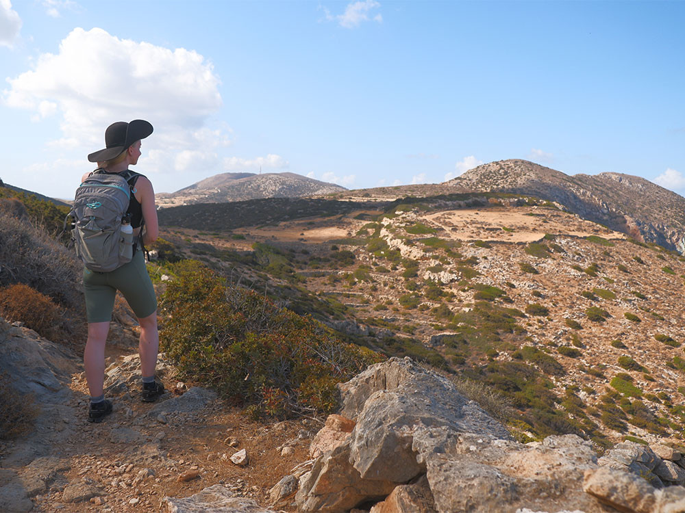 Wandelen op Syros