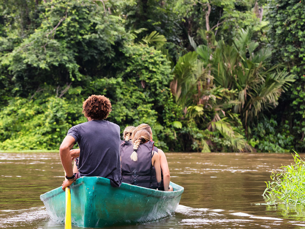 Kanotocht in Tortuguero