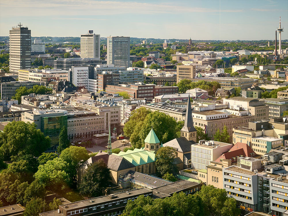 Essen skyline