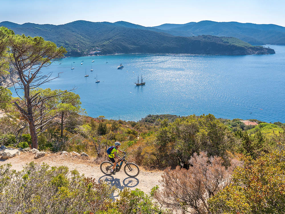 Fietsen op Elba