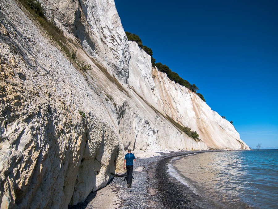 Wandelen langs de kliffen Wandelen langs de kliffen