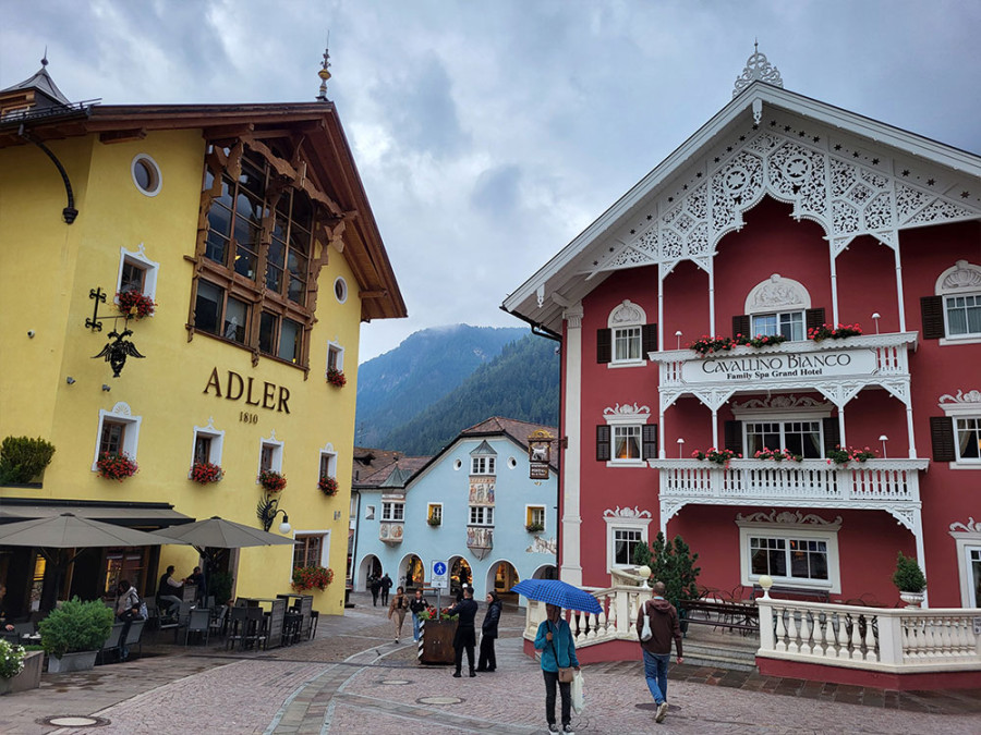 Dorpen in Val Gardena