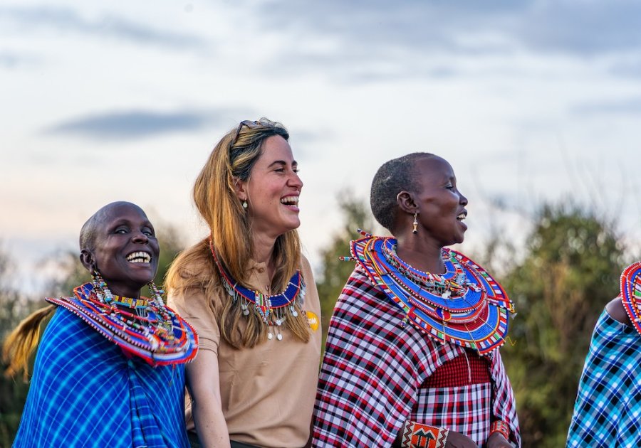 De Maasai in Kenia De Maasai in Kenia