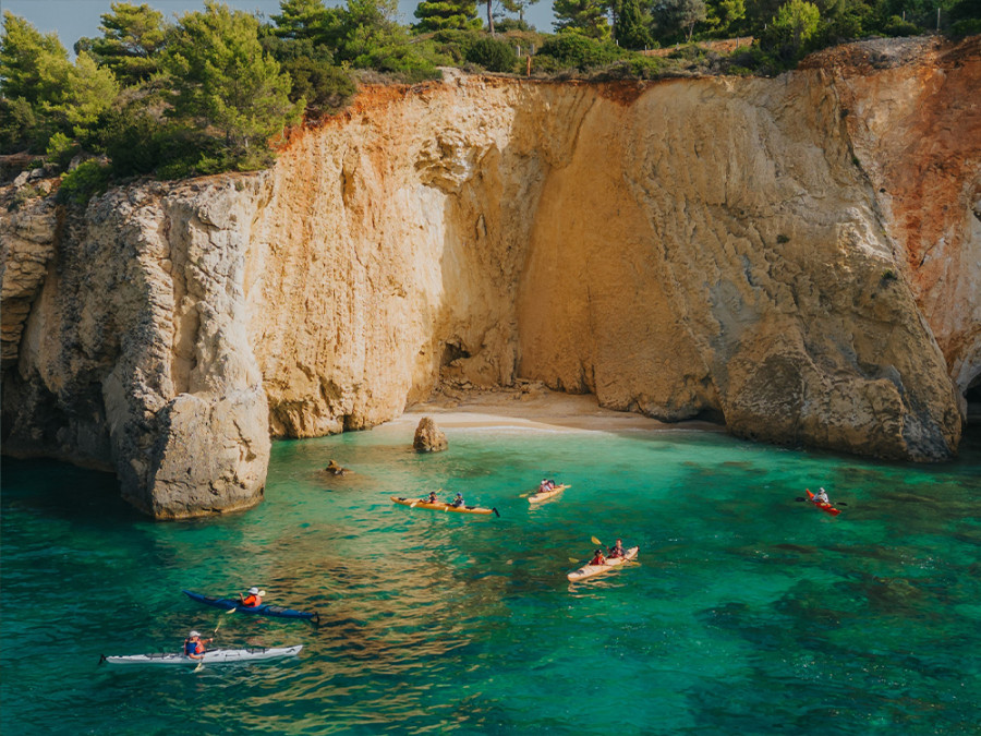 Zeekajakken Kefalonia