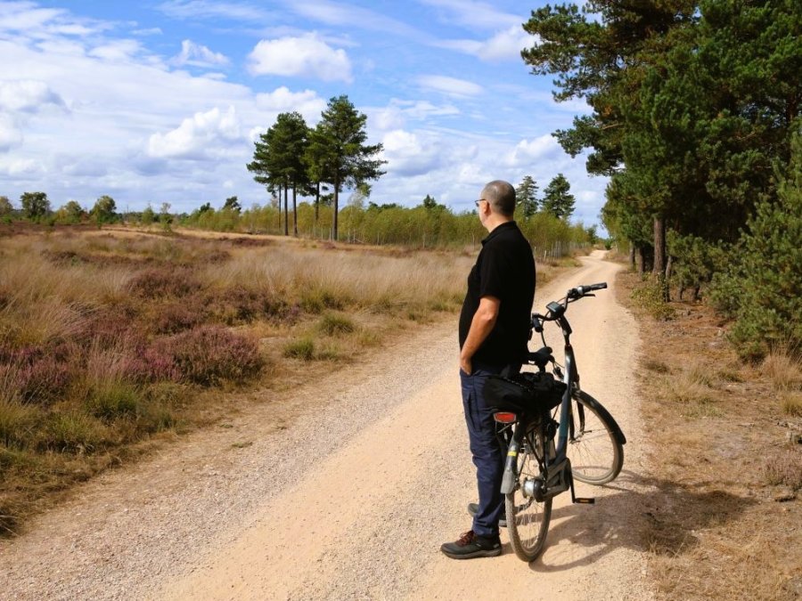 Fietsen op de Strabrechtse Heide Fietsen op de Strabrechtse Heide