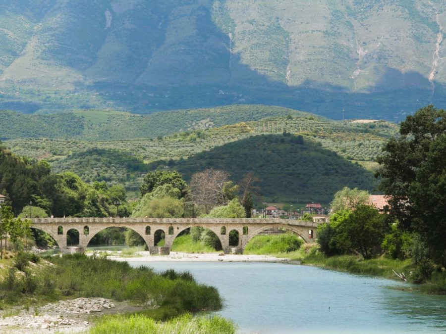 Rivier Osum Albanië