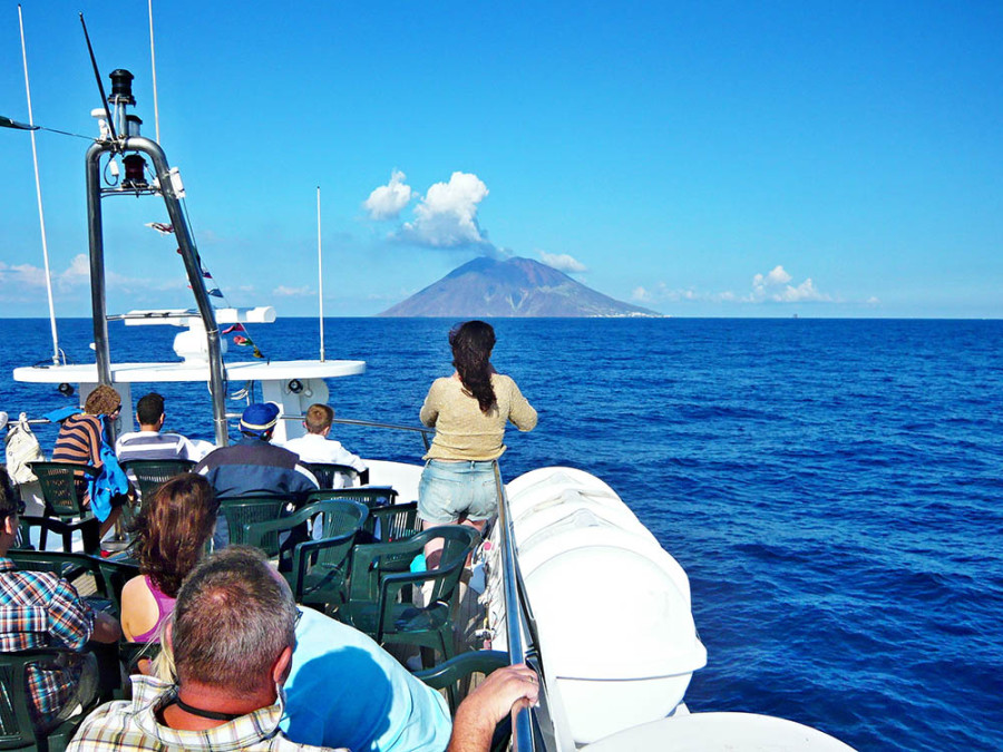 Boottocht Stromboli