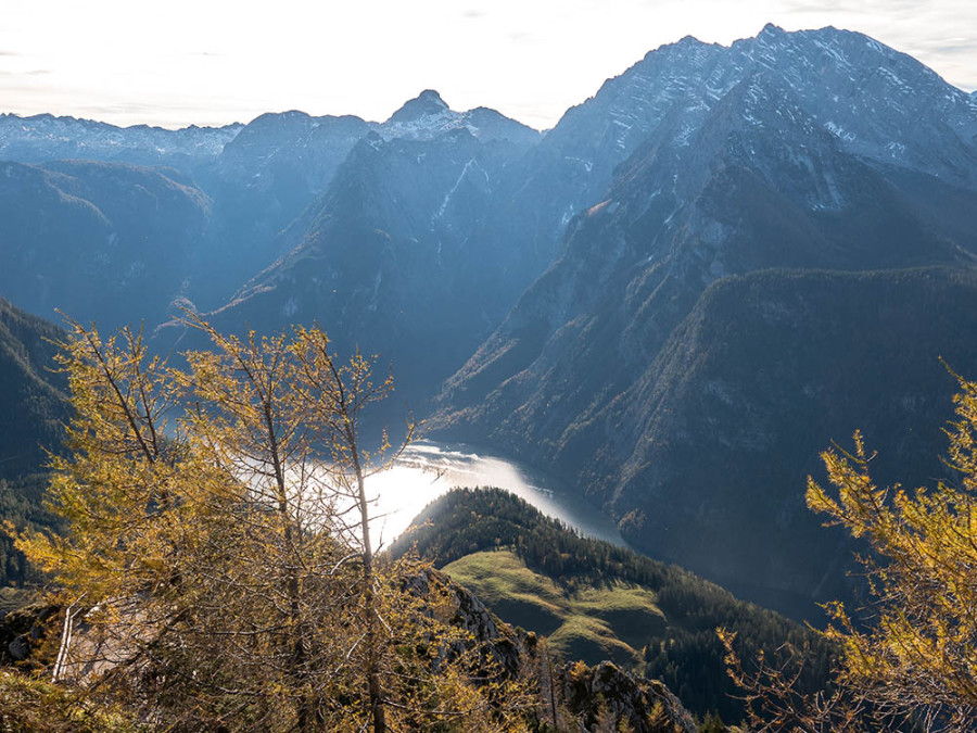 Königssee vanaf de Jenner